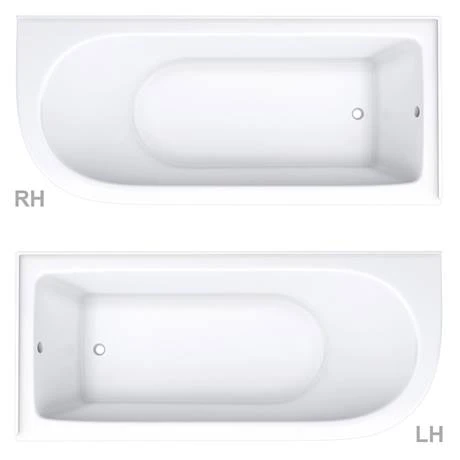 Appleby Grey 1700mm Roll Top Shower Bath with Chrome Leg Set - Victorian Plumbing 6 Appleby Grey 1700mm Roll Top Shower Bath with Chrome Leg Set - Victorian Plumbing - Image 4