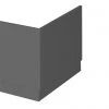 Apollo2 Gloss Grey 750 End Straight Bath Panel | Victorian Plumbing -Deals Freestanding Baths Store AP971 np