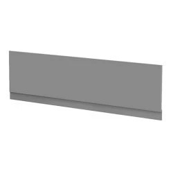 Arezzo Matt Grey Front Bath Panel - 1800mm | Premium Bath Panels