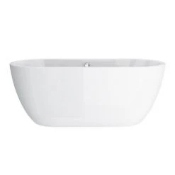 Arezzo Freestanding Modern Bath - 1415 x 745mm | Luxurious Contemporary Design -Deals Freestanding Baths Store AZ14FSB d2 460