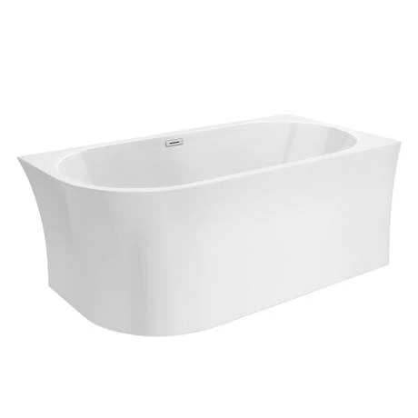 Arezzo 1500 x 750 Modern Curved Corner Freestanding Bath | Luxurious Design 4 Arezzo 1500 x 750 Modern Curved Corner Freestanding Bath | Luxurious Design - Image 2