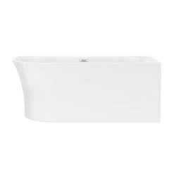 Arezzo 1500 x 750 Modern Curved Corner Freestanding Bath | Luxurious Design 9 Arezzo 1500 x 750 Modern Curved Corner Freestanding Bath | Luxurious Design -Deals Freestanding Baths Store AZC15 n d1 460