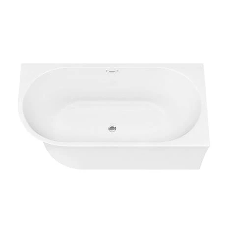 Arezzo 1500 x 750 Modern Curved Corner Freestanding Bath | Luxurious Design 6 Arezzo 1500 x 750 Modern Curved Corner Freestanding Bath | Luxurious Design - Image 4