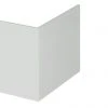 Brooklyn 700 Gloss Grey Mist L-Shaped End Bath Panel | Premium Bathroom Solution