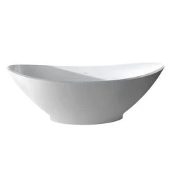 BC Designs Kurv Freestanding Modern Bath 1890 x 900mm - Luxurious Freestanding Bathtub -Deals Freestanding Baths Store BAB005 D4 460