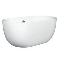 BC Designs Dinkee Freestanding Modern Bath 1500 x 780mm - Luxurious Freestanding Bathtub -Deals Freestanding Baths Store BAS012 BC D3 460