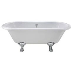 Bayswater Leinster 1500mm Double Ended Freestanding Roll Top Bath - Luxurious & Timeless Design