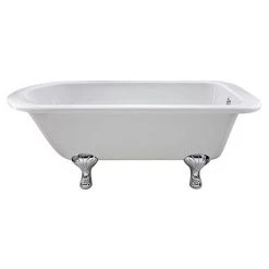 Bayswater Sutherland 1700mm Single Ended Freestanding Roll Top Bath - Luxurious & Timeless Design