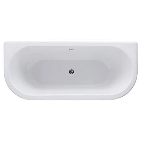 Bayswater Courtnell 1700mm Double Ended Back-To-Wall Freestanding Bath - Luxury Roll Top Bath 4 Bayswater Courtnell 1700mm Double Ended Back-To-Wall Freestanding Bath - Luxury Roll Top Bath - Image 2