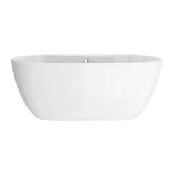 Verona 1415 x 745mm Small Freestanding Modern Bath - Victorian Plumbing