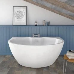 Orbit BTW Modern Free Standing Bath - 1515 x 940mm | Victorian Plumbing 10 Orbit BTW Modern Free Standing Bath - 1515 x 940mm | Victorian Plumbing -Deals Freestanding Baths Store BFRE026 D2 460