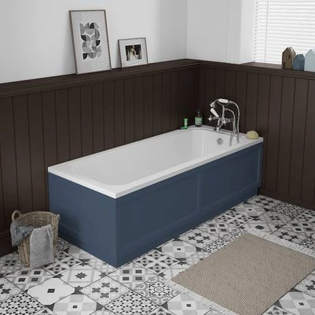 Chatsworth Blue Traditional Bath Panel Pack - Elegant Bathroom Design 6 Chatsworth Blue Traditional Bath Panel Pack - Elegant Bathroom Design - Image 4