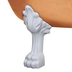 Heritage Lyddington Freestanding Acrylic Bath with Copper Effect Feet - 1730 x 750mm | Slipper Roll Top Bath 4 Heritage Lyddington Freestanding Acrylic Bath with Copper Effect Feet - 1730 x 750mm | Slipper Roll Top Bath -Deals Freestanding Baths Store BLYFS00COP D1 460