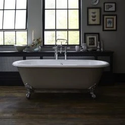 Heritage Buckingham Roll Top Cast Iron Bath with Feet - 1700x770mm | Premium Quality 9 Heritage Buckingham Roll Top Cast Iron Bath with Feet - 1700x770mm | Premium Quality -Deals Freestanding Baths Store BRT80 D1 460