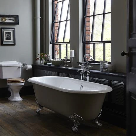 Heritage Buckingham Roll Top Cast Iron Bath with Feet - 1700x770mm | Premium Quality 6 Heritage Buckingham Roll Top Cast Iron Bath with Feet - 1700x770mm | Premium Quality - Image 4