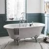 Burlington Windsor 1700mm Double Ended Freestanding Bath with Legs - Roll Top Design -Deals Freestanding Baths Store BUR WDSR1700 DE PN