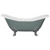 Hurlingham Banburgh Large Cast Iron Roll Top Bath with Feet - 1825x780mm | Premium Quality -Deals Freestanding Baths Store Banburgh Large P