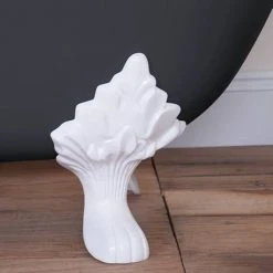 Hurlingham Banburgh Small 2TH Cast Iron Roll Top Bath with Feet - 1560x765mm | Premium Quality -Deals Freestanding Baths Store Banburgh Small D2 460