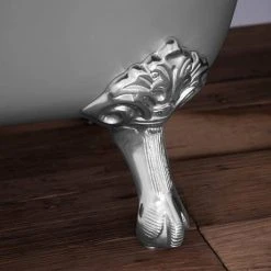 Hurlingham Beaulieu Cast Iron Roll Top Slipper Bath with Feet - 1720x740mm | Premium Luxury Bath -Deals Freestanding Baths Store Beaulieu D2 460