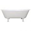 Hurlingham Berwick Cast Iron Roll Top Bath with Feet - 1720x680mm | Premium Quality 1 Hurlingham Berwick Cast Iron Roll Top Bath with Feet - 1720x680mm | Premium Quality -Deals Freestanding Baths Store Berwick P