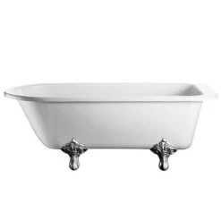 Burlington Blenheim 1700 x 750mm Single Ended Freestanding Bath with Legs - Roll Top Design 12 Burlington Blenheim 1700 x 750mm Single Ended Freestanding Bath with Legs - Roll Top Design -Deals Freestanding Baths Store Burlington Blenheim Single Ended 1700mm Freestanding Bath with Legs detail1 460