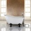Burlington Buckingham Slipper 1500 x 750mm Freestanding Bath with Legs - Roll Top Design -Deals Freestanding Baths Store Burlington Buckingham Slipper 1500mm Freestanding Bath with Legs prod