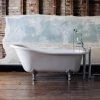 Burlington Harewood Slipper 1700 x 730mm Freestanding Bath with Legs - Roll Top Design -Deals Freestanding Baths Store Burlington Harewood Slipper 1700mm Freestanding Bath with Legs prod