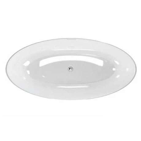 Clearwater Lacrima Natural Stone Bath - Hand Polished White - 1690 x 800mm - N12 4 Clearwater Lacrima Natural Stone Bath - Hand Polished White - 1690 x 800mm - N12 - Image 2