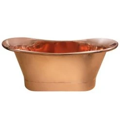 Trafalgar Copper 1500 x 710mm Double Ended Slipper Roll Top Bath Tub | Luxury Freestanding Bath 6 Trafalgar Copper 1500 x 710mm Double Ended Slipper Roll Top Bath Tub | Luxury Freestanding Bath -Deals Freestanding Baths Store COPD115 nd1 460