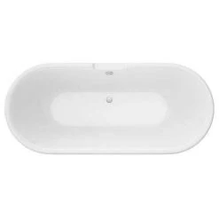 Duke Grey 1695 Double Ended Roll Top Bath with Ball & Claw Leg Set - Victorian Plumbing -Deals Freestanding Baths Store Duke Grey 1695 Double Ended Roll Top Bath d2 460