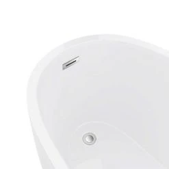 Snowden 1300 Small Modern Freestanding Bath - Compact Luxury for Contemporary Bathrooms 10 Snowden 1300 Small Modern Freestanding Bath - Compact Luxury for Contemporary Bathrooms -Deals Freestanding Baths Store GD8203 detail2 460