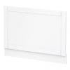 Keswick White 700mm Traditional Bath End Panel - Premium Quality Bath Panel
