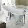 Nuie Kensington 1700 Roll Top Slipper Bath with Chrome Leg Set - Luxurious Freestanding Bathtub -Deals Freestanding Baths Store Kensington 1700 Luxury Slipper Freestanding Bath with Chrome Leg Set prod
