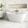 Sofia 1700 x 800mm Modern Double Ended Freestanding Bath - Victorian Plumbing -Deals Freestanding Baths Store LBT17W n p