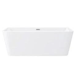 Orion Back To Wall Modern Square Bath 1700 x 735mm - Victorian Plumbing 9 Orion Back To Wall Modern Square Bath 1700 x 735mm - Victorian Plumbing -Deals Freestanding Baths Store LBT41W n d2 460