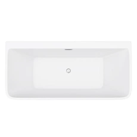 Orion Back To Wall Modern Square Bath 1700 x 735mm - Victorian Plumbing 7 Orion Back To Wall Modern Square Bath 1700 x 735mm - Victorian Plumbing - Image 5