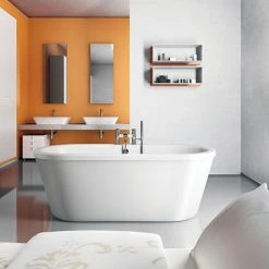 Crosswater Arena Freestanding Bath 1780 x 810mm - Modern Luxury Freestanding Bath