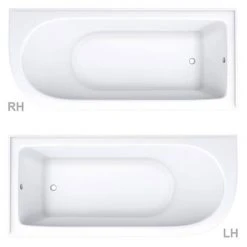 Appleby 1700 Roll Top Shower Bath with Matt Black Leg Set - Victorian Plumbing -Deals Freestanding Baths Store MBAP1700B NEW DETAIL1 460