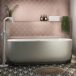 Monza 1700 x 800 Double Ended Freestanding Bath - Modern Luxury Freestanding Bath