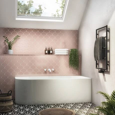 Monza 1700 x 750 Curved Free Standing Corner Bath - Modern Freestanding Baths 5 Monza 1700 x 750 Curved Free Standing Corner Bath - Modern Freestanding Baths - Image 3