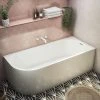 Monza 1700 x 750 Curved Free Standing Corner Bath - Modern Freestanding Baths 2 Monza 1700 x 750 Curved Free Standing Corner Bath - Modern Freestanding Baths -Deals Freestanding Baths Store MZ1775CRN n p