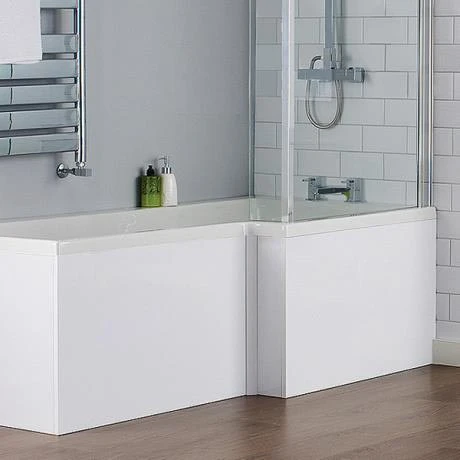 Toreno 1700 White Offset MDF Front Bath Panel - NMP135 | Premium Bath Panels 4 Toreno 1700 White Offset MDF Front Bath Panel - NMP135 | Premium Bath Panels - Image 2