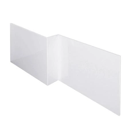 Toreno 1700 White Offset MDF Front Bath Panel - NMP135 | Premium Bath Panels 3 Toreno 1700 White Offset MDF Front Bath Panel - NMP135 | Premium Bath Panels