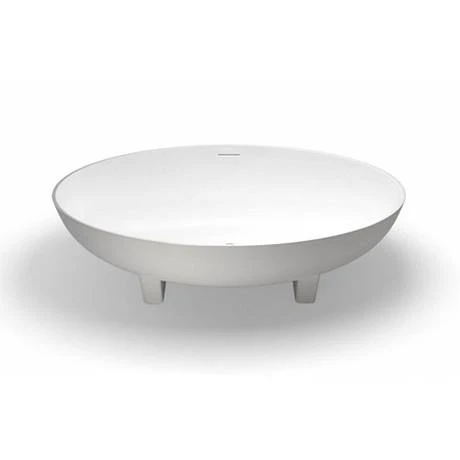 Clearwater Lacrima Natural Stone Bath - Hand Polished White - 1690 x 800mm - N12 6 Clearwater Lacrima Natural Stone Bath - Hand Polished White - 1690 x 800mm - N12 - Image 4