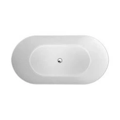 Crosswater MPRO Petite Stone Gloss Freestanding Bath 1500 x 800mm - Modern Luxury Bath -Deals Freestanding Baths Store N1ACSCW D3 460 1