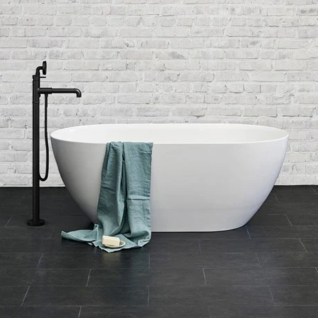 Crosswater MPRO Petite Stone Matt Freestanding Bath 1500 x 800mm | Natural Stone Bath 3 Crosswater MPRO Petite Stone Matt Freestanding Bath 1500 x 800mm | Natural Stone Bath