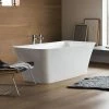 Clearwater Palermo Petite ClearStone Bath 1524 x 750mm - N4CCS | Natural Stone Luxury Bath -Deals Freestanding Baths Store N4CCS P