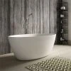 Hudson Reed Grace L1500 x W760mm Round Freestanding Bath - Modern Luxury Bath Tub - NBB001 -Deals Freestanding Baths Store NBB001 p