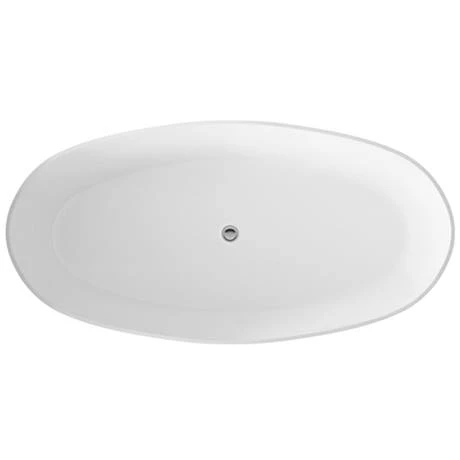 Hudson Reed Rose L1510 x W760mm Oval Freestanding Bath - NBB002 | Modern Freestanding Baths 4 Hudson Reed Rose L1510 x W760mm Oval Freestanding Bath - NBB002 | Modern Freestanding Baths - Image 2