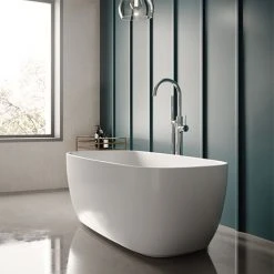 Hudson Reed Bella L1495 x W720mm Square Freestanding Bath - Modern Luxury Design - NBB003